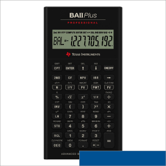 Texas Instruments BAII Plus Professional